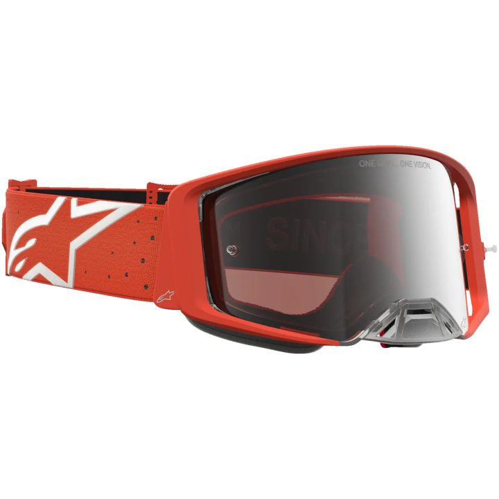 Crossbriller Børn Vision Vesta Orange Sølv Alpinestars Ungdom – billede 4
