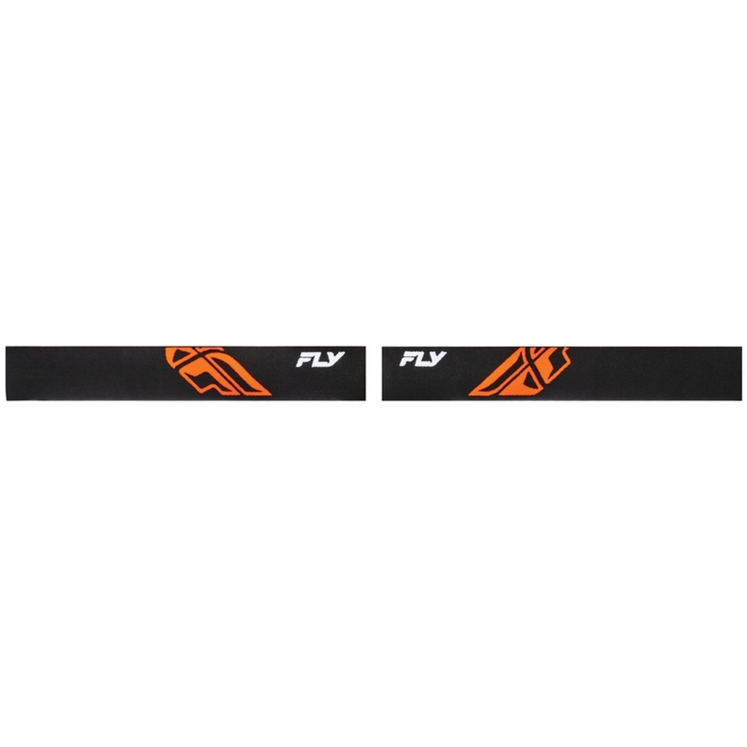 Crossbriller Focus Sort/Orange Klar Linse FLY RACING – billede 2