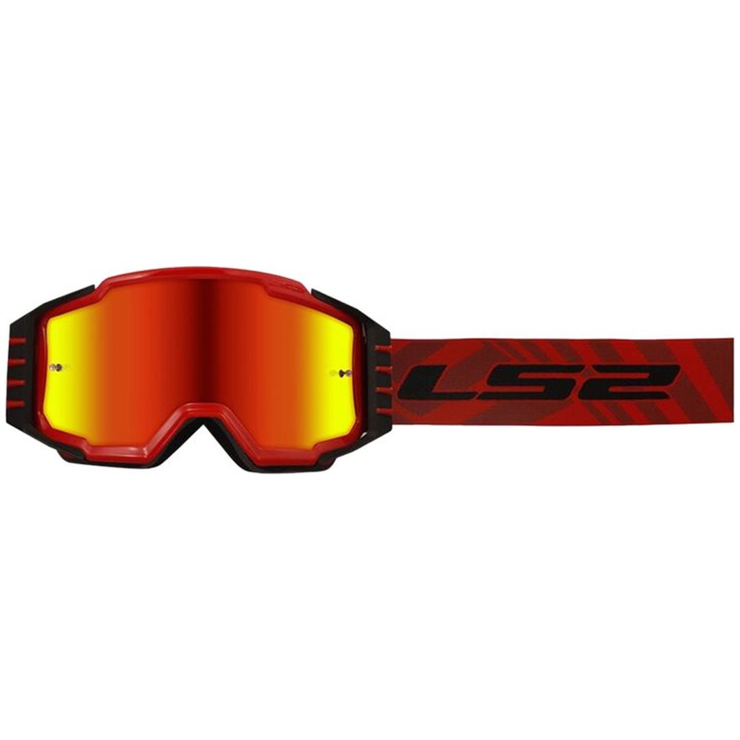 Crossbriller Pro Iridium Rød LS2