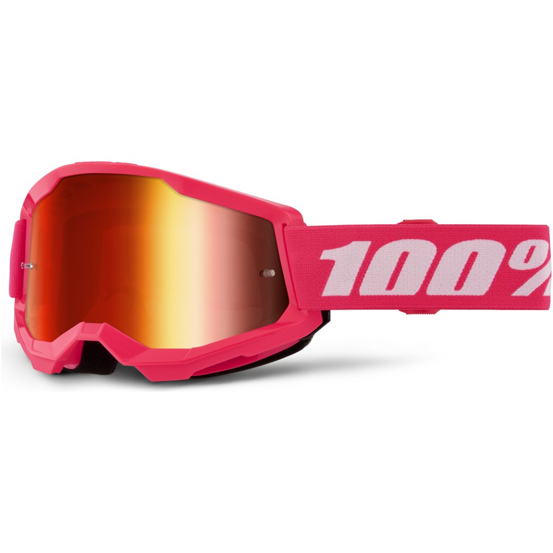 Crossbriller Strata 2 Pink Spejl Rød Linse 100%