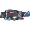 Crossbriller Supertech Firma Roll-Off Blå Sølv Alpinestars – miniature 1