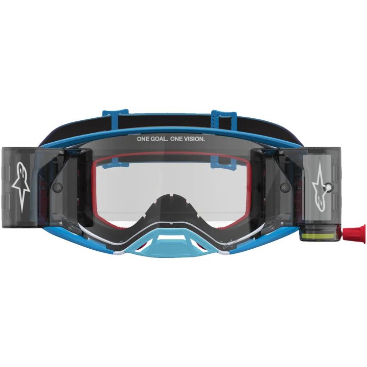 Crossbriller Supertech Firma Roll-Off Blå Sølv Alpinestars Voksen – billede 4