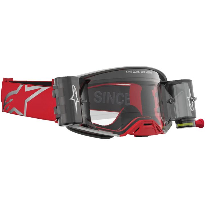 Crossbriller Supertech Firma Roll-Off Rød Sølv Alpinestars Voksen – billede 2