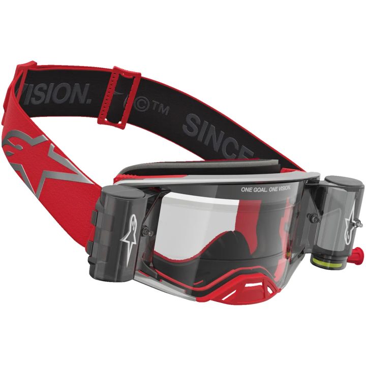Crossbriller Supertech Firma Roll-Off Rød Sølv Alpinestars Voksen – billede 7