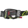 Crossbriller Supertech Firma Roll-Off Sort Neongul Alpinestars – miniature 1