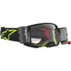 Crossbriller Supertech Firma Roll-Off Sort Neongul Alpinestars Voksen – miniature 4