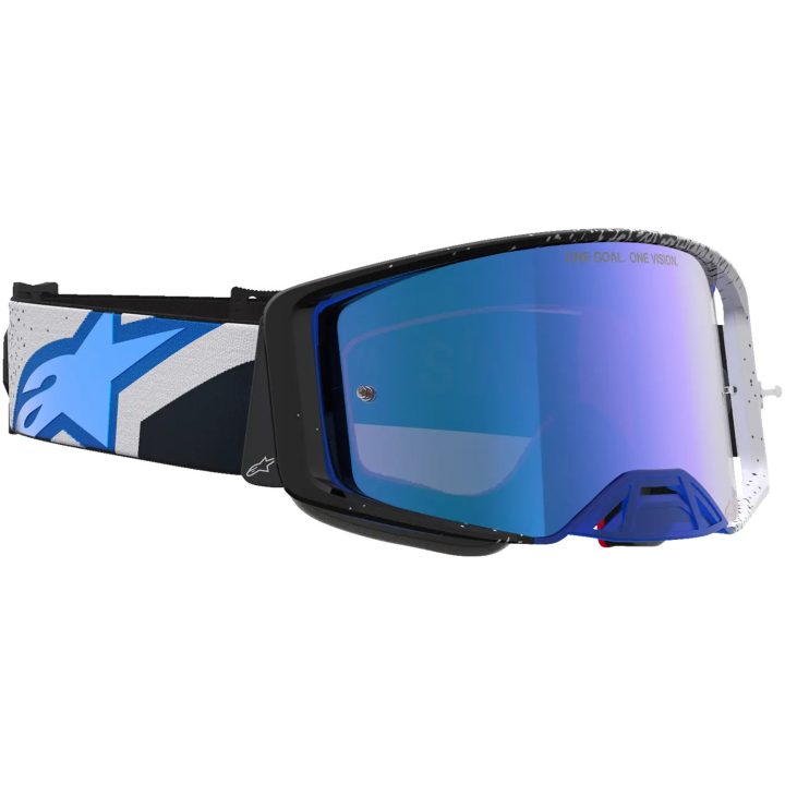 Crossbriller Supertech Hiten Blå Grå Alpinestars – billede 3