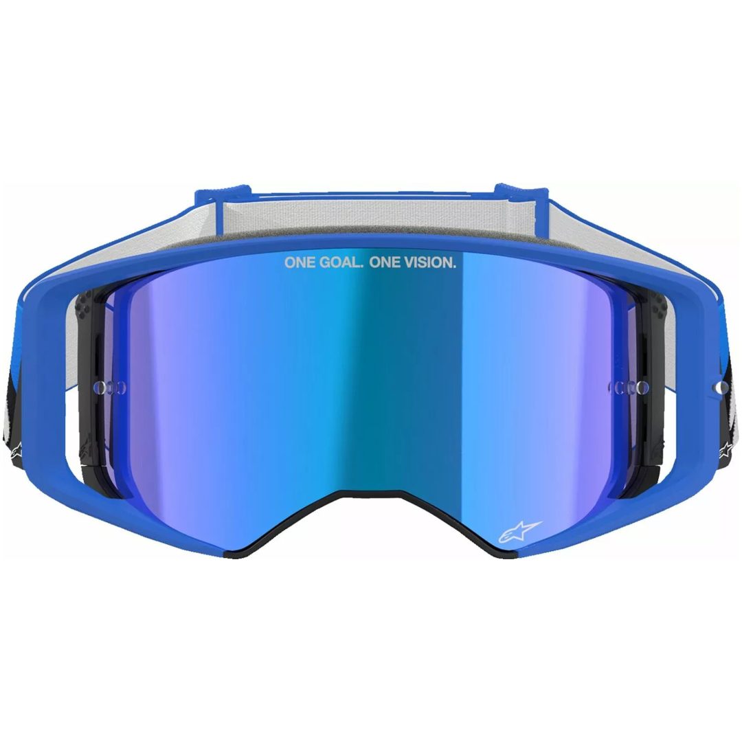 Crossbriller Supertech Stream Blå ALPINESTARS En størrelse – billede 2