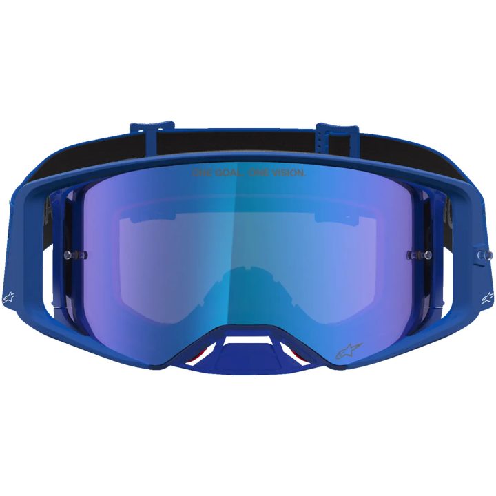 Crossbriller Supertech Vesta Blå Hvid Alpinestars Voksen – billede 2