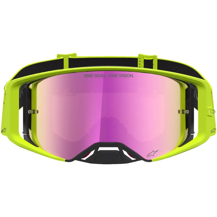 Crossbriller Supertech Vesta Sort Neongul Alpinestars – billede 2