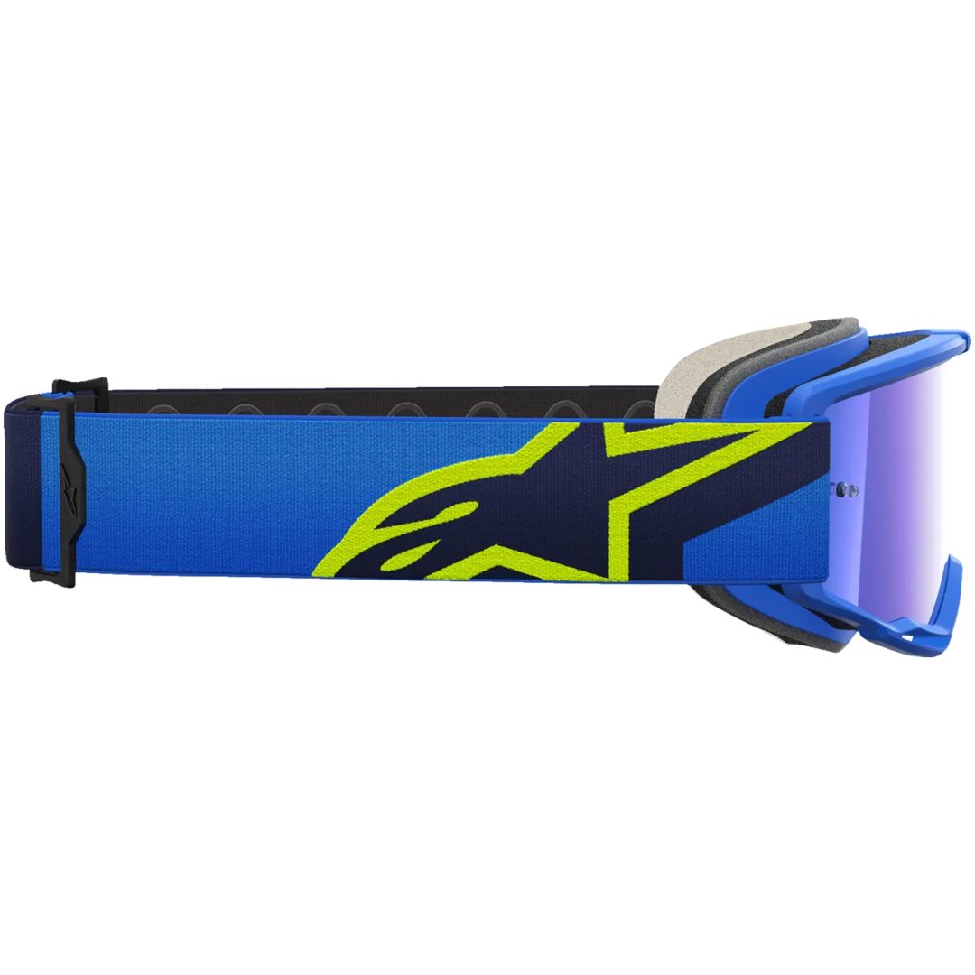 Crossbriller Vision 5 Corp Blå Gul ALPINESTARS GOGGLES En størrelse – billede 5
