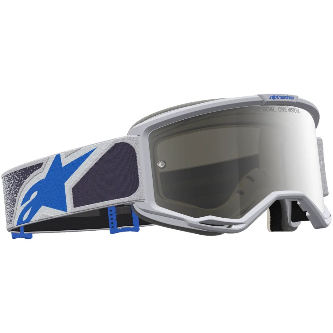 Crossbriller Vision 5 Drag Blå Grå Alpinestars – billede 3