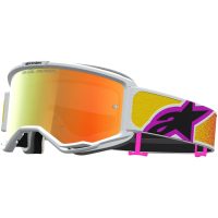 Crossbriller Vision 5 Drag Orange Rød Hvid Alpinestars