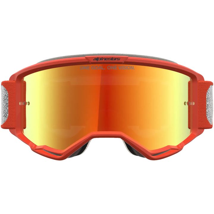 Crossbriller Vision 5 Rora Orange Sølv Alpinestars Voksen – billede 4