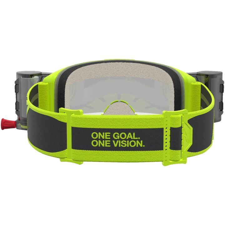 Crossbriller Vision 5 Rora Roll-Off Sort Neongul Alpinestars Voksen – billede 3