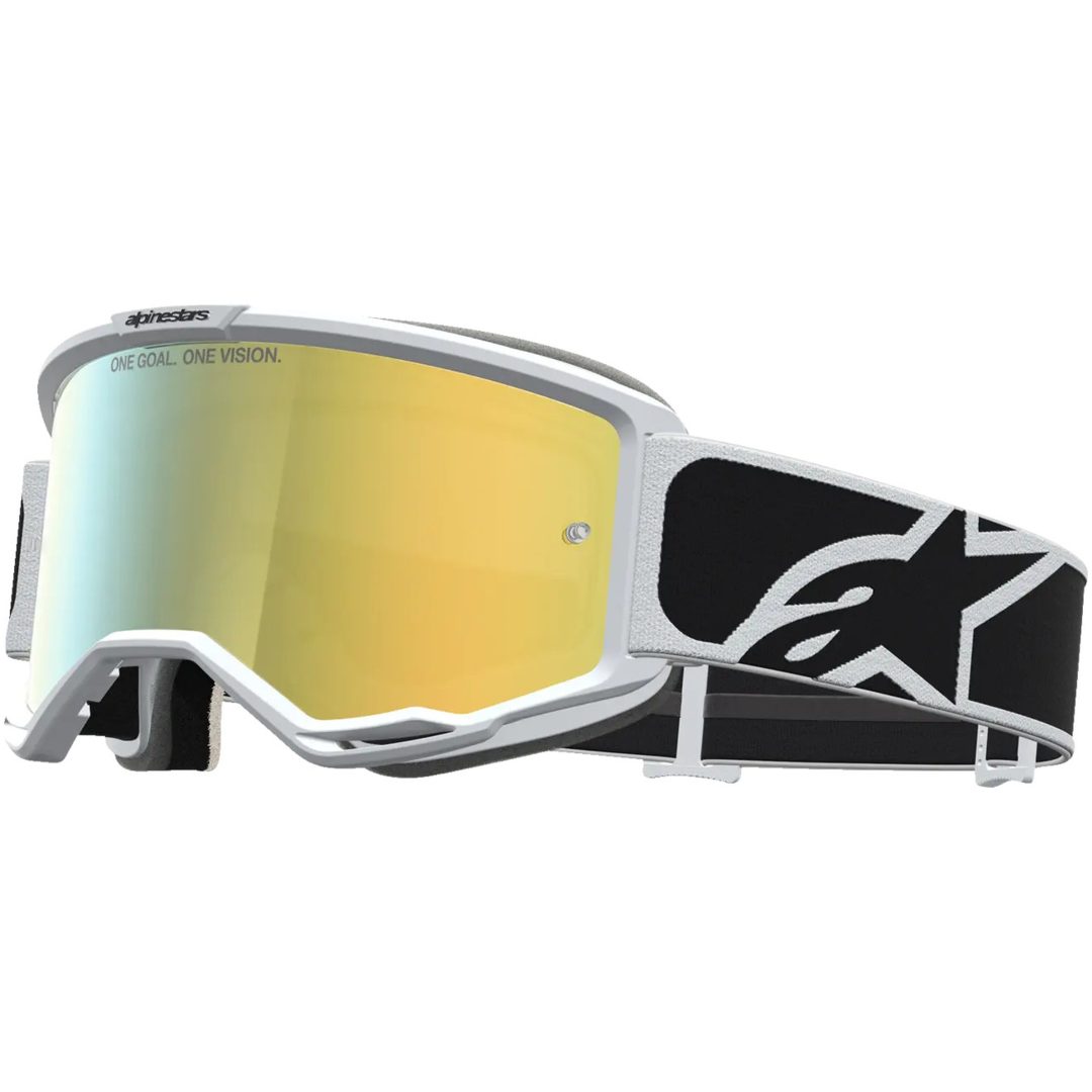 Crossbriller Vision 5 Rora Sort Hvid Alpinestars