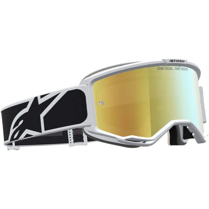 Crossbriller Vision 5 Rora Sort Hvid Alpinestars Voksen – billede 2