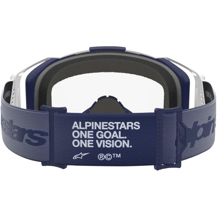 Crossbriller Vision 8 Amber Blå Hvid Alpinestars Voksen – billede 3