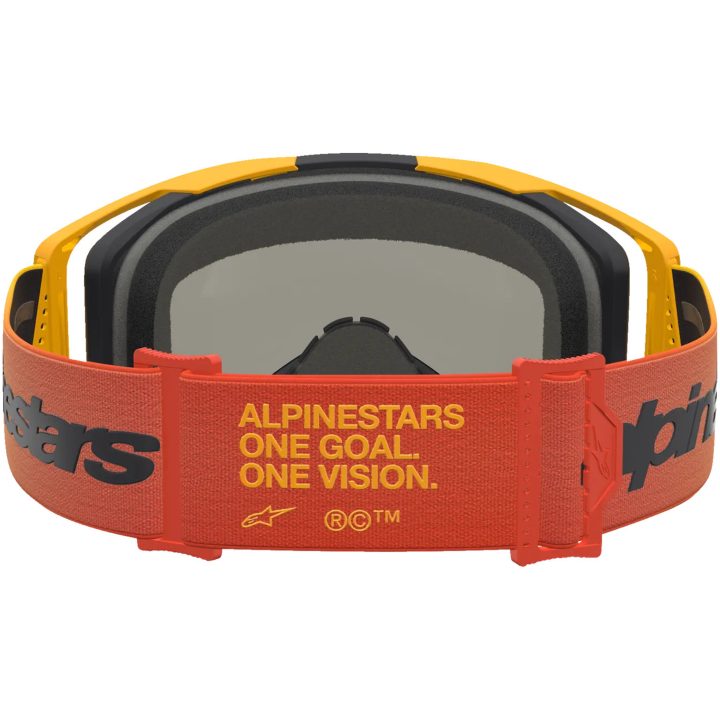 Crossbriller Vision 8 Amber Sort Rød Alpinestars Voksen – billede 3