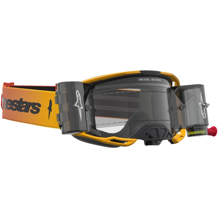 Crossbriller Vision 8 Amber Sort Rød Gul Alpinestars – billede 2