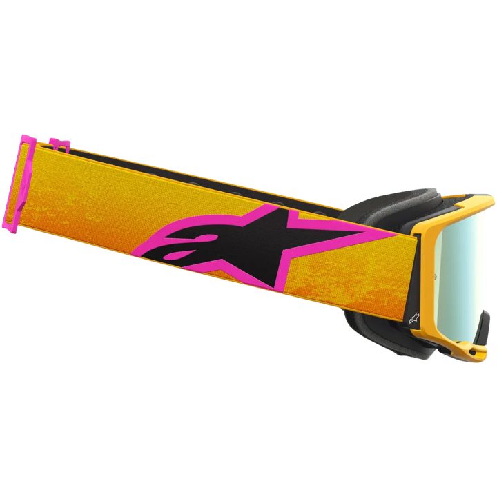 Crossbriller Vision 8 Corp Orange Pink Gul Alpinestars En størrelse – billede 5