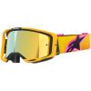 Crossbriller Vision 8 Corp Orange Pink Gul ALPINESTARS GOGGLES En størrelse – miniature 3