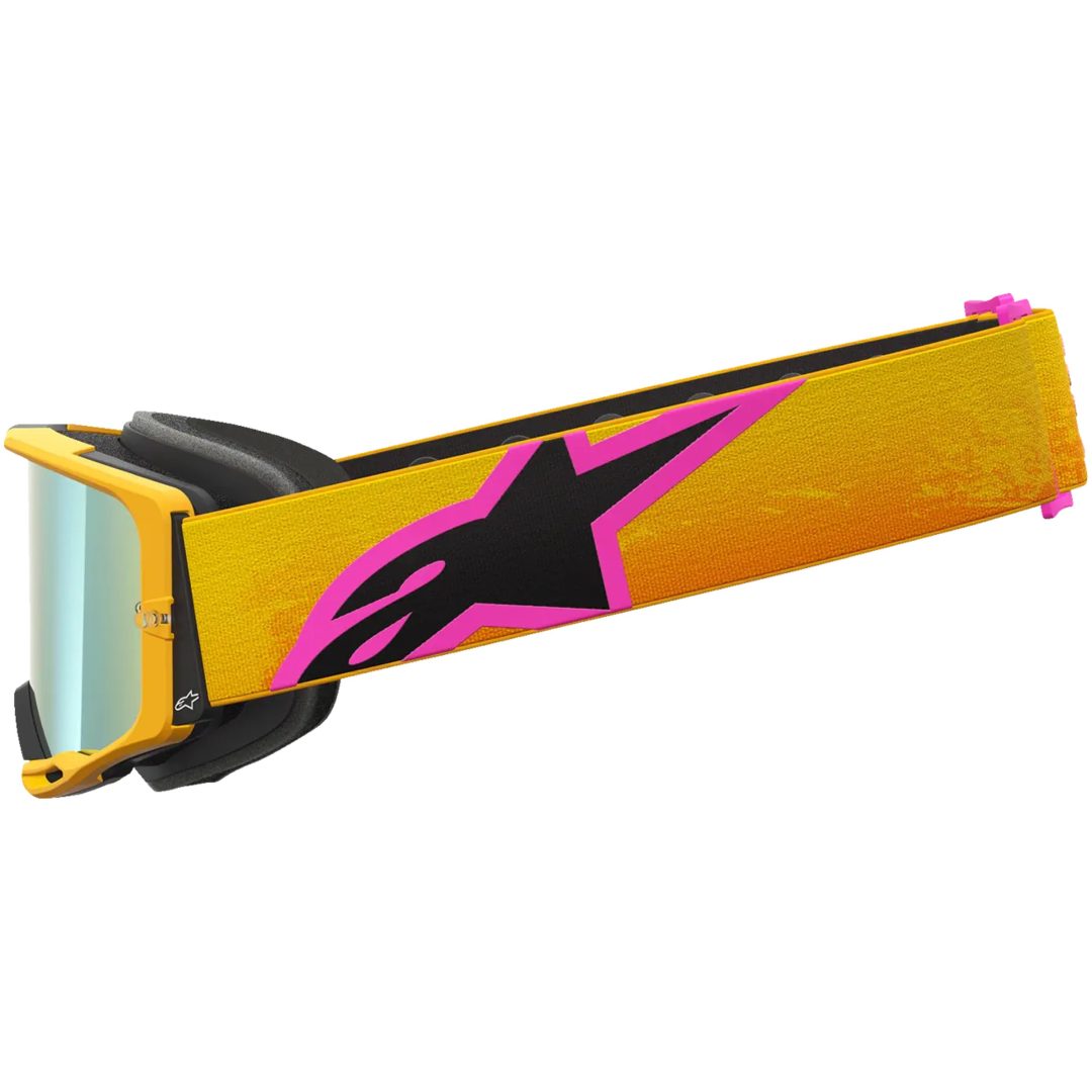 Crossbriller Vision 8 Corp Orange Pink Gul ALPINESTARS GOGGLES En størrelse – billede 6