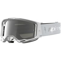 Crossbriller Vision 8 Sølv Hvid Alpinestars