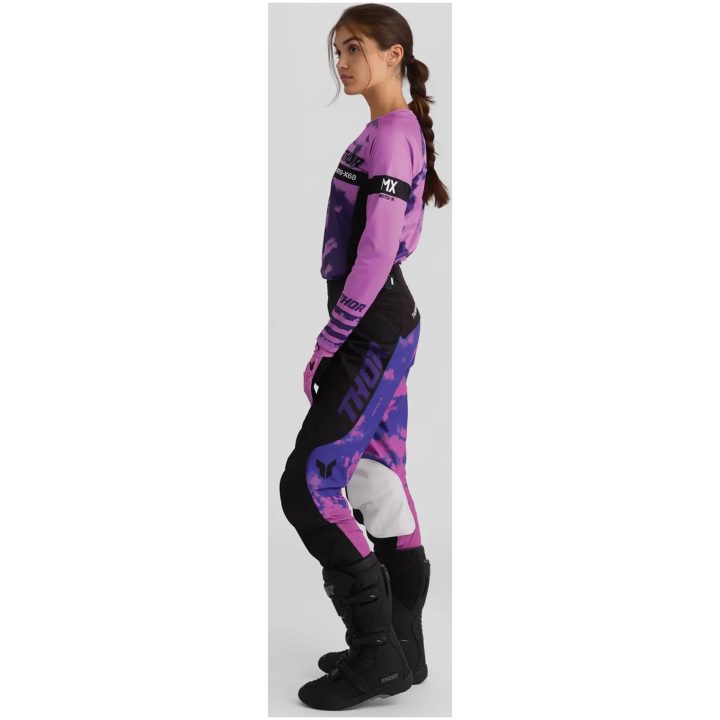 Crossbukser Dame Launchmode Bleach Læder Lilla THOR 7/8 – billede 6