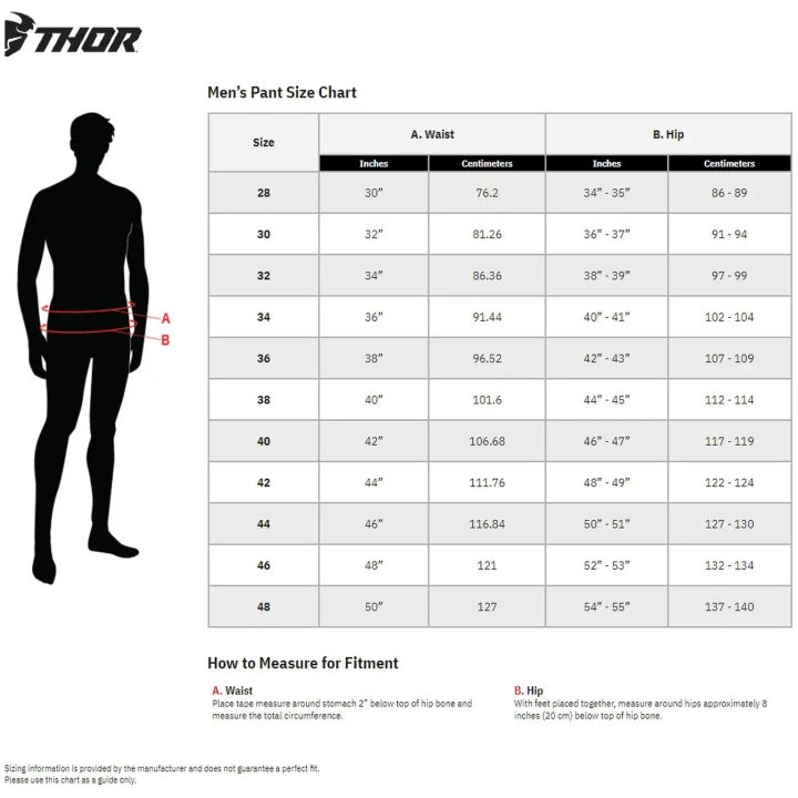 Crossbukser Differ Slice Hvid/Rød THOR 28 – billede 5