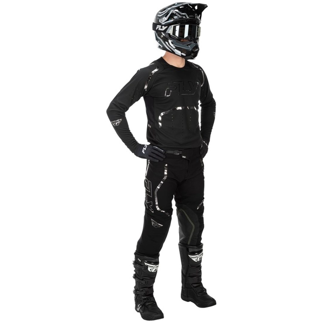 Crossbukser Evolution DST Spark Sort/Sølv FLY RACING 28 – billede 6