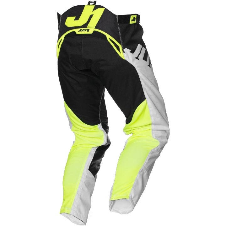 Crossbukser J-Force Hexa Sort/Hvid/Gul Fluo Just1 30 – billede 2