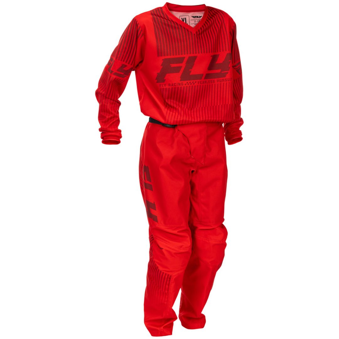 Crossbukser Junior F-16 Rød FLY RACING 20 – billede 5