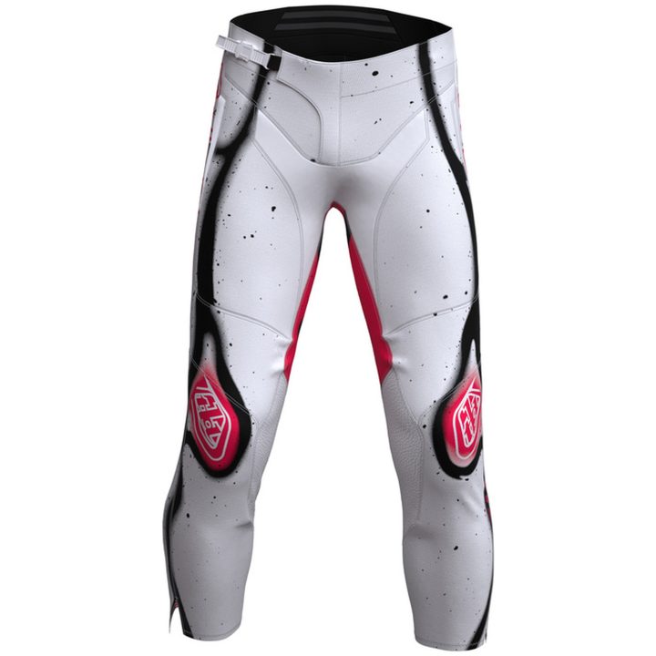 Crossbukser Junior GP Pro Membrane Hvid/Infrarød TROY LEE DESIGNS us20 – billede 2