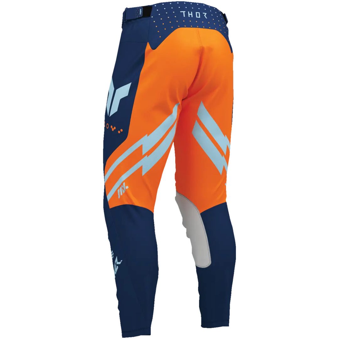 Crossbukser Launchmode Læder Blå/Orange THOR 28 – billede 6