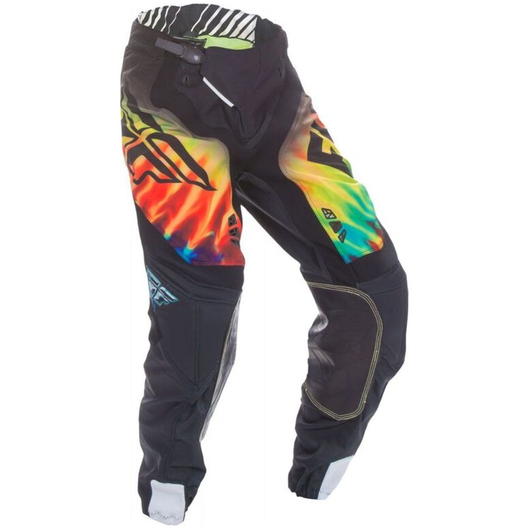 Crossbukser Lite Tie-dye/sort Limited Edition FLY RACING 28