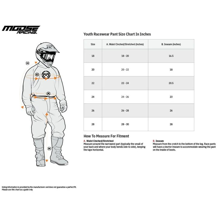 Crossbukser Qualifier® Nylon Lilla MOOSE RACING 24 – billede 4