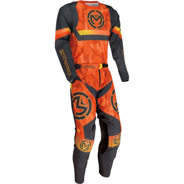 Crossbukser Sahara Orange/Sort Camo MOOSE RACING 28 – billede 4