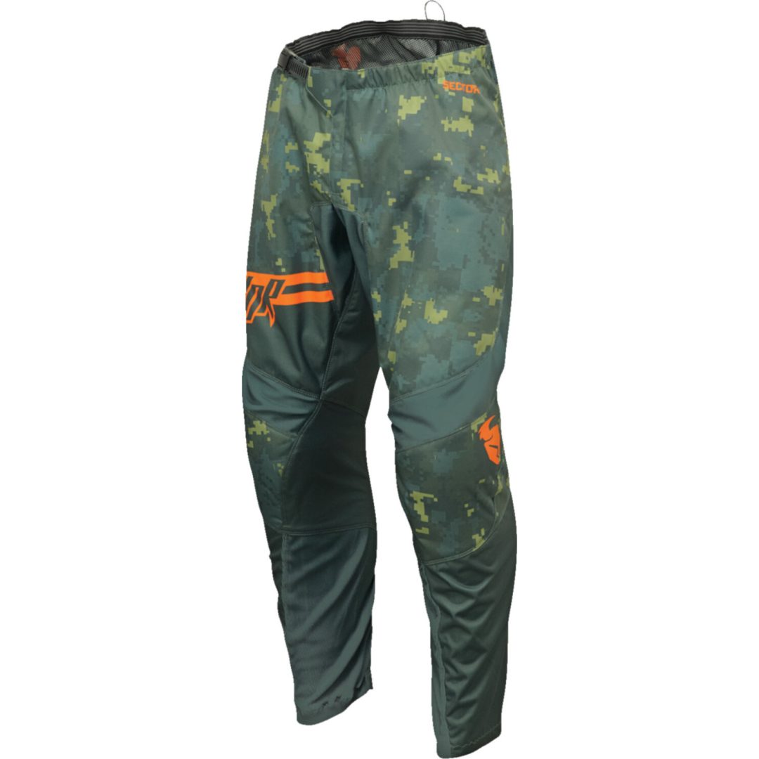 Crossbukser Sector Digital Grøn/camo THOR 42