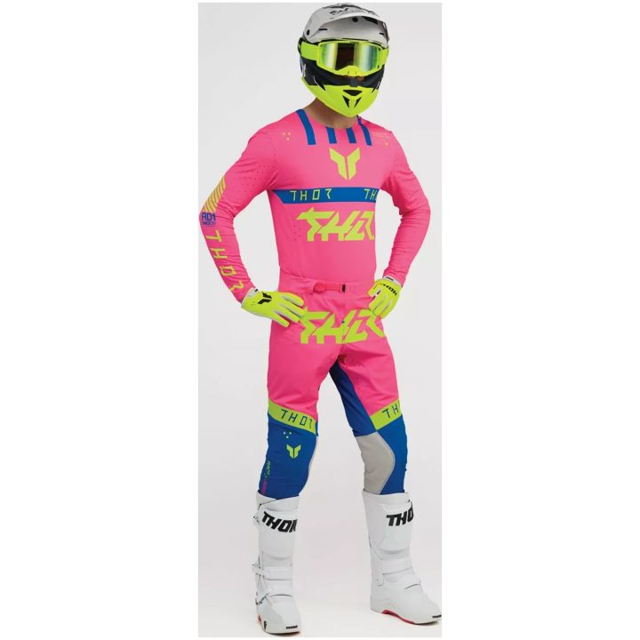 Crossbukser Sportmode Flite Blå/Pink/Gul THOR 36 – billede 13