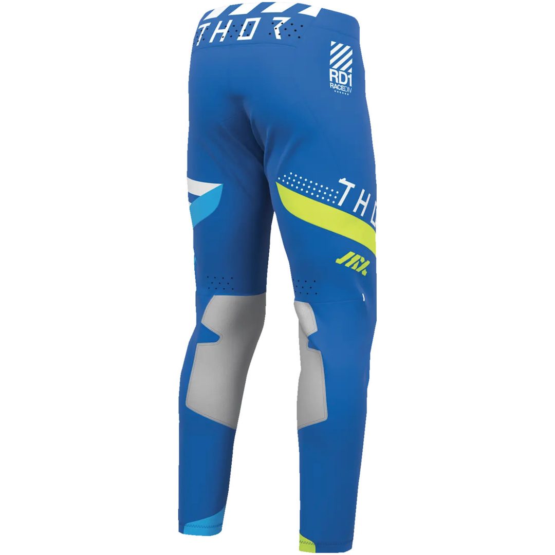 Crossbukser SPORTMODE Syntetisk Læder Blå/Grå THOR 29 – billede 6