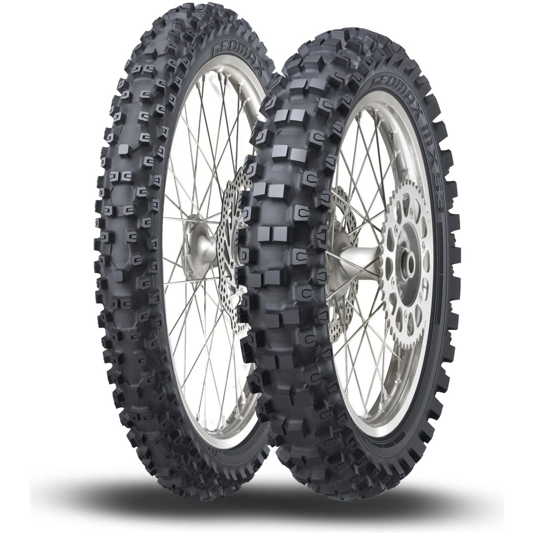 Crossdæk Bag Geomax Mx53 DUNLOP 80/100-21 – billede 2