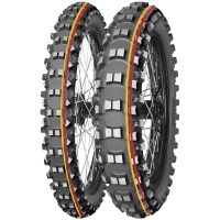 Crossdæk TERRA FORCE-MX SM NHS TT SOFT TO MEDIUM Rød/Gul MITAS