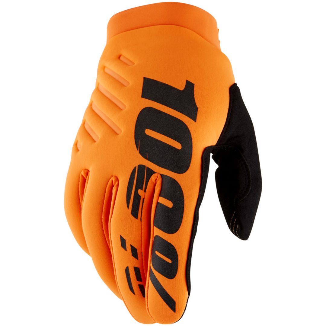 Crossehandsker Sort/Orange 100%