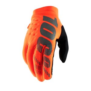 Crosshandsker Børn Brisker Kort Orange/Sort 100%