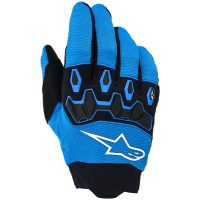 Crosshandsker Børn Full Bore V2 Blå ALPINESTARS