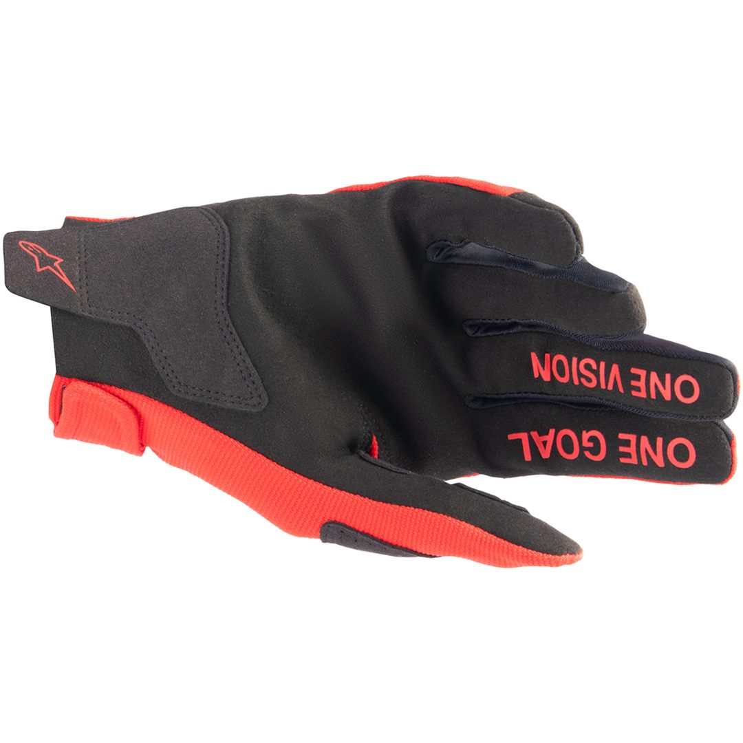 Crosshandsker Børn Radar Rød/Sølv ALPINESTARS LARGE – billede 4