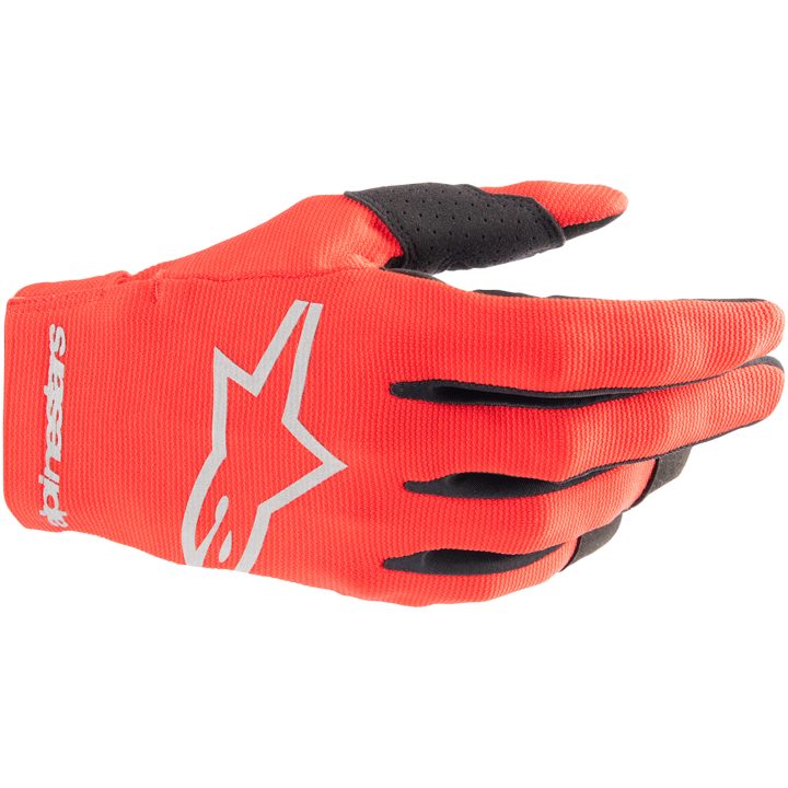 Crosshandsker Børn Radar Rød/Sølv ALPINESTARS XXL – billede 5