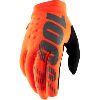 Crosshandsker Brisker Kort Orange/Sort 100%