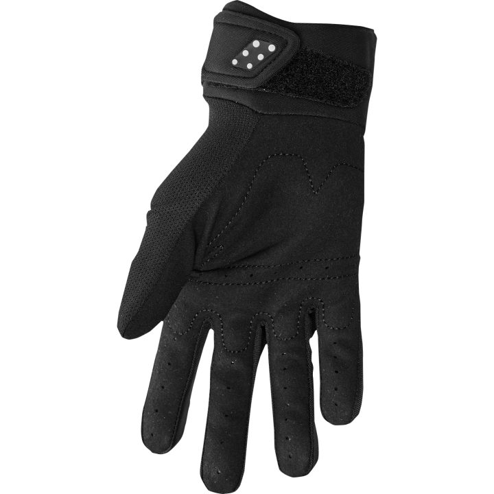 Crosshandsker Dame Spectrum Sort/Hvid THOR Small – billede 4